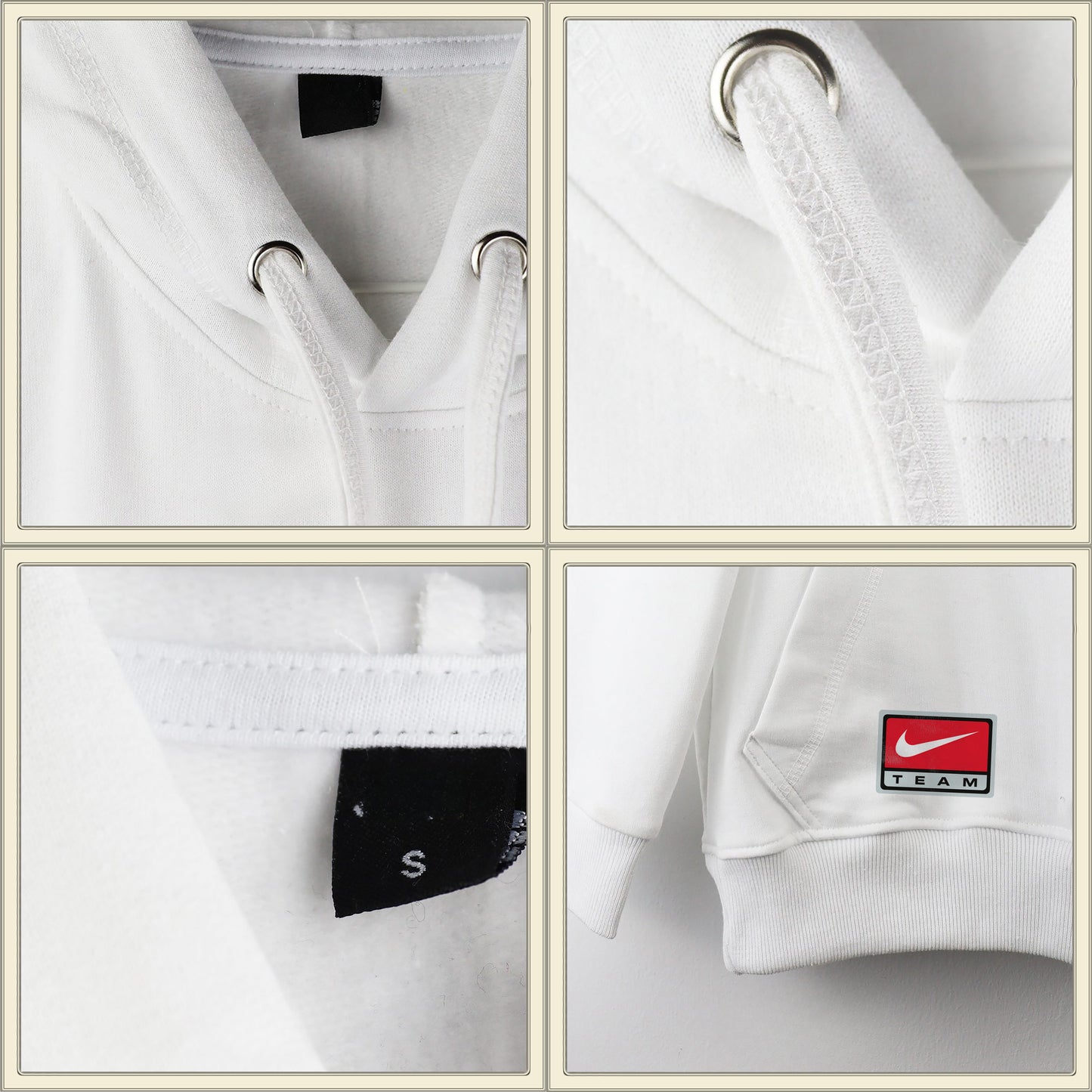 Hoodie White Nike Just Do It