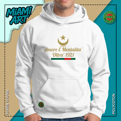 Hoodie White Mouloudia MCA-01