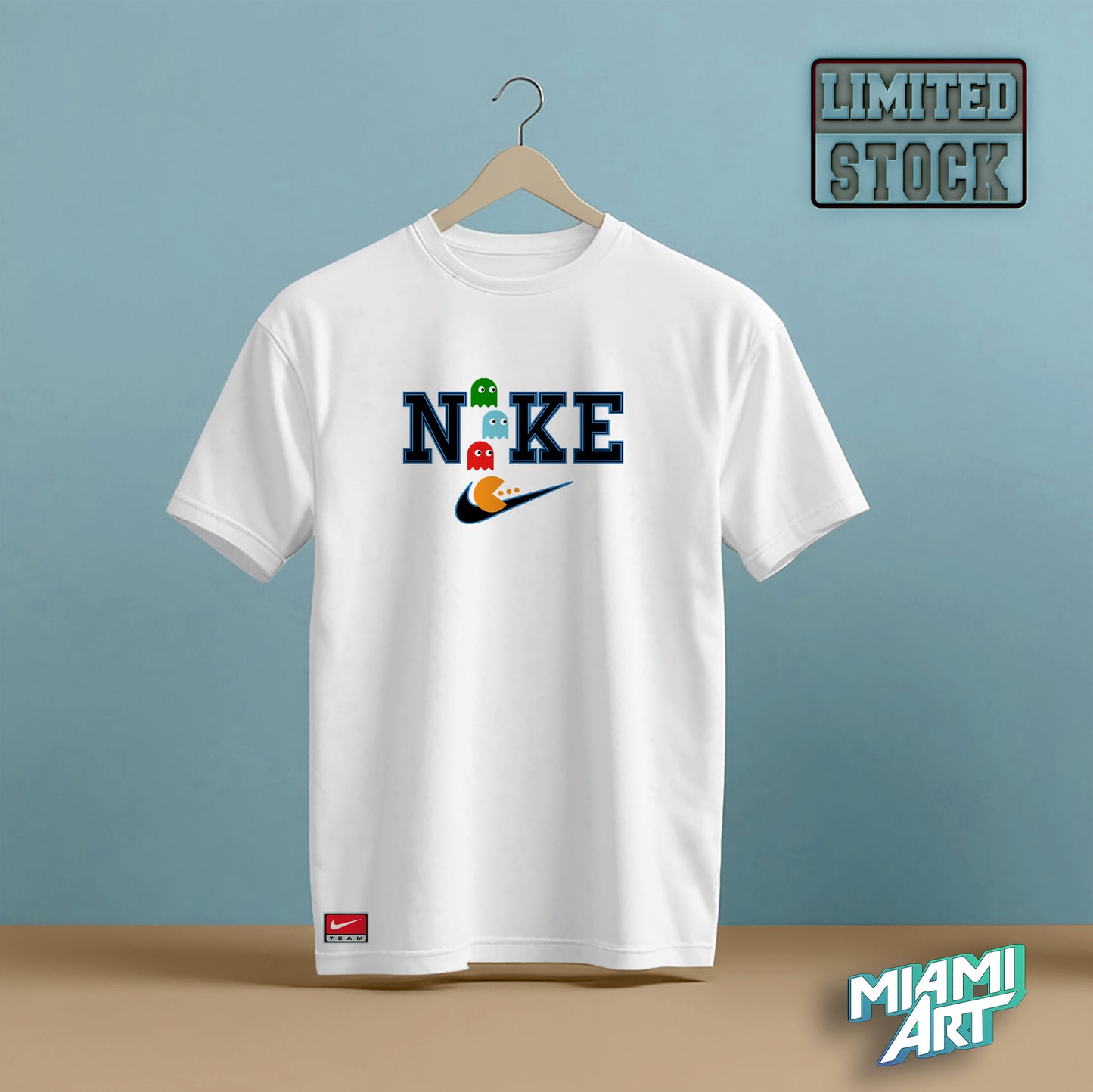 T-Shirt White Nike Pac-Man