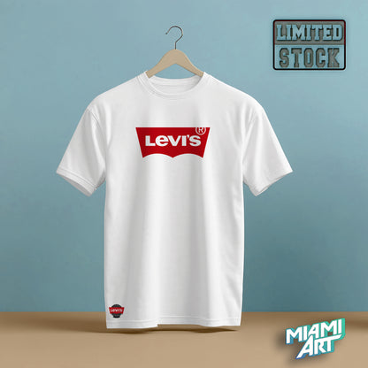 T-Shirt White USA Levi's Origine