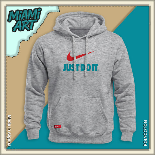 Hoodie Gris Nike Just Do It