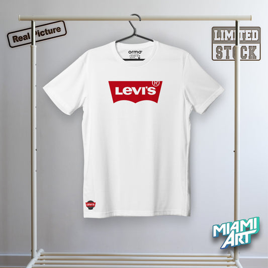 T-Shirt White USA Levi's Origine