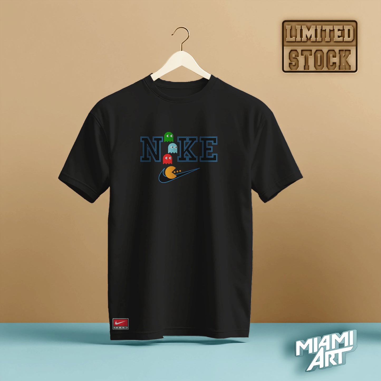 T-Shirt Black Pac-Man