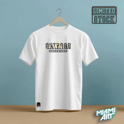 T-Shirt White Outdoor