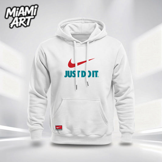 Hoodie White Nike Just Do It
