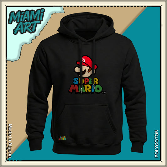 Hoodie Black Super Mario