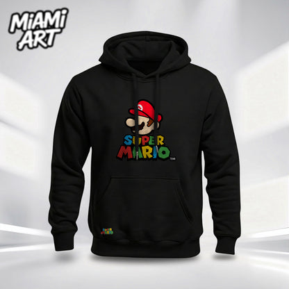 Hoodie Black Super Mario