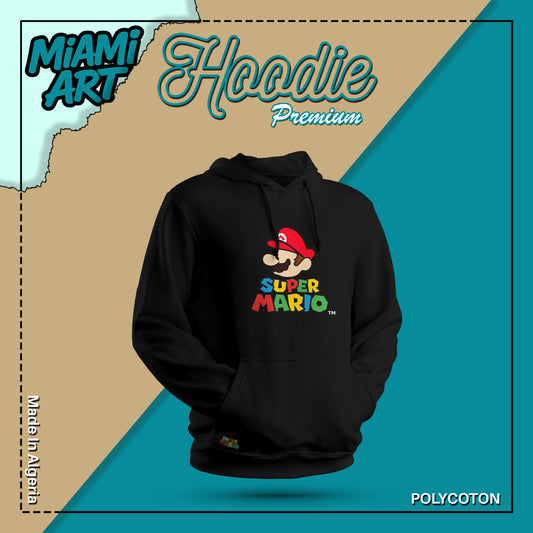 Hoodie Black Super Mario