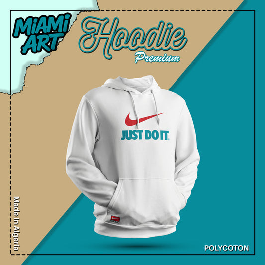 Hoodie White Nike Just Do It