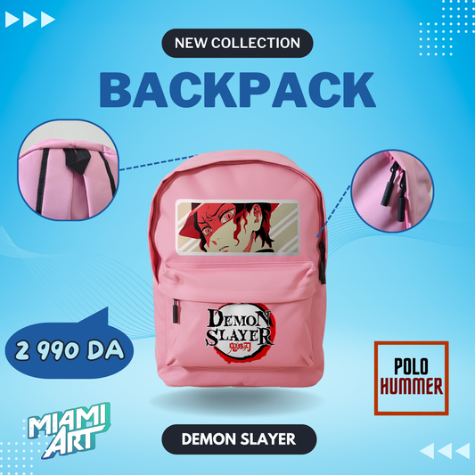 Sac à Dos Rose Démon Slayer DS04