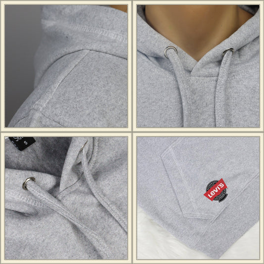 Hoodie Gris Levi's USA