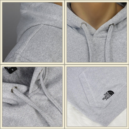 Hoodie Gris The North Face White